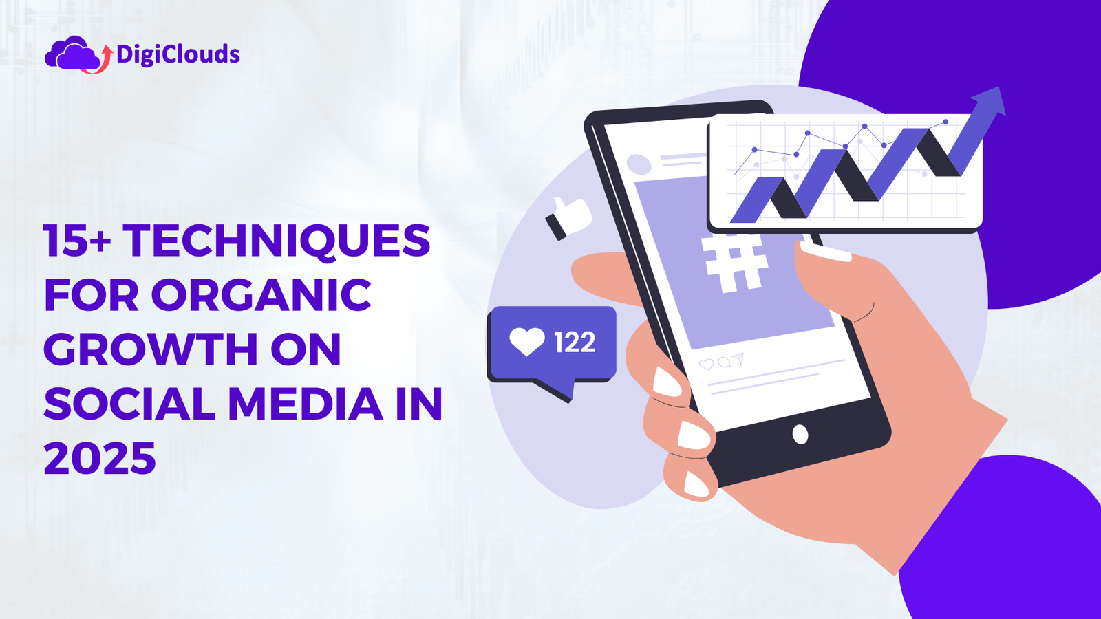 15+ techniques for organic growth on social media